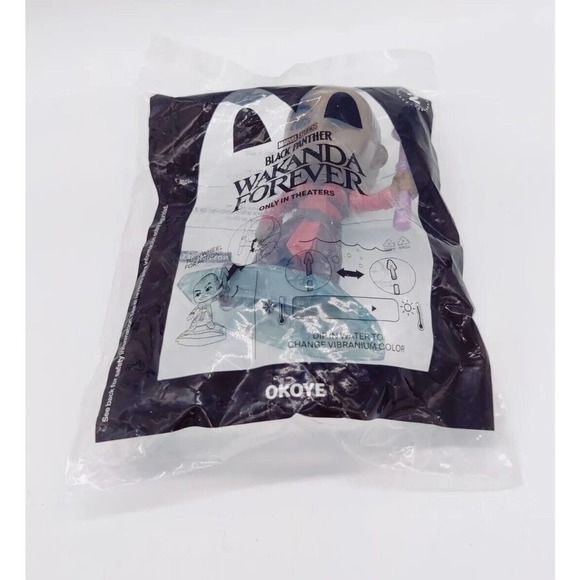 NEW McDonalds Marvel Black Panther Wakanda Forever Okoye #2 Happy Meal Toy 2022 - Picture 3 of 4